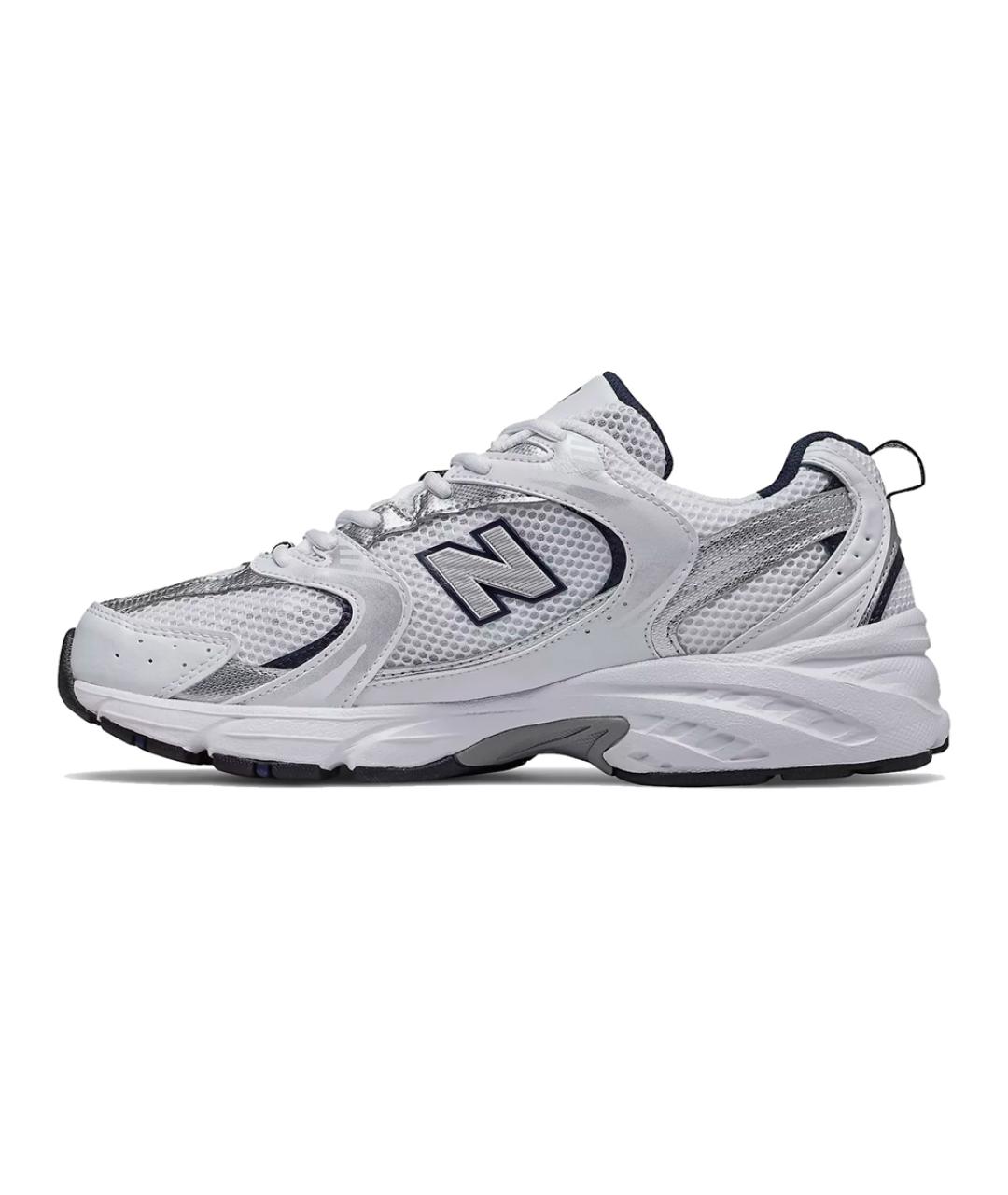 NEW BALANCE Черные кожаные низкие кроссовки / кеды, фото 2