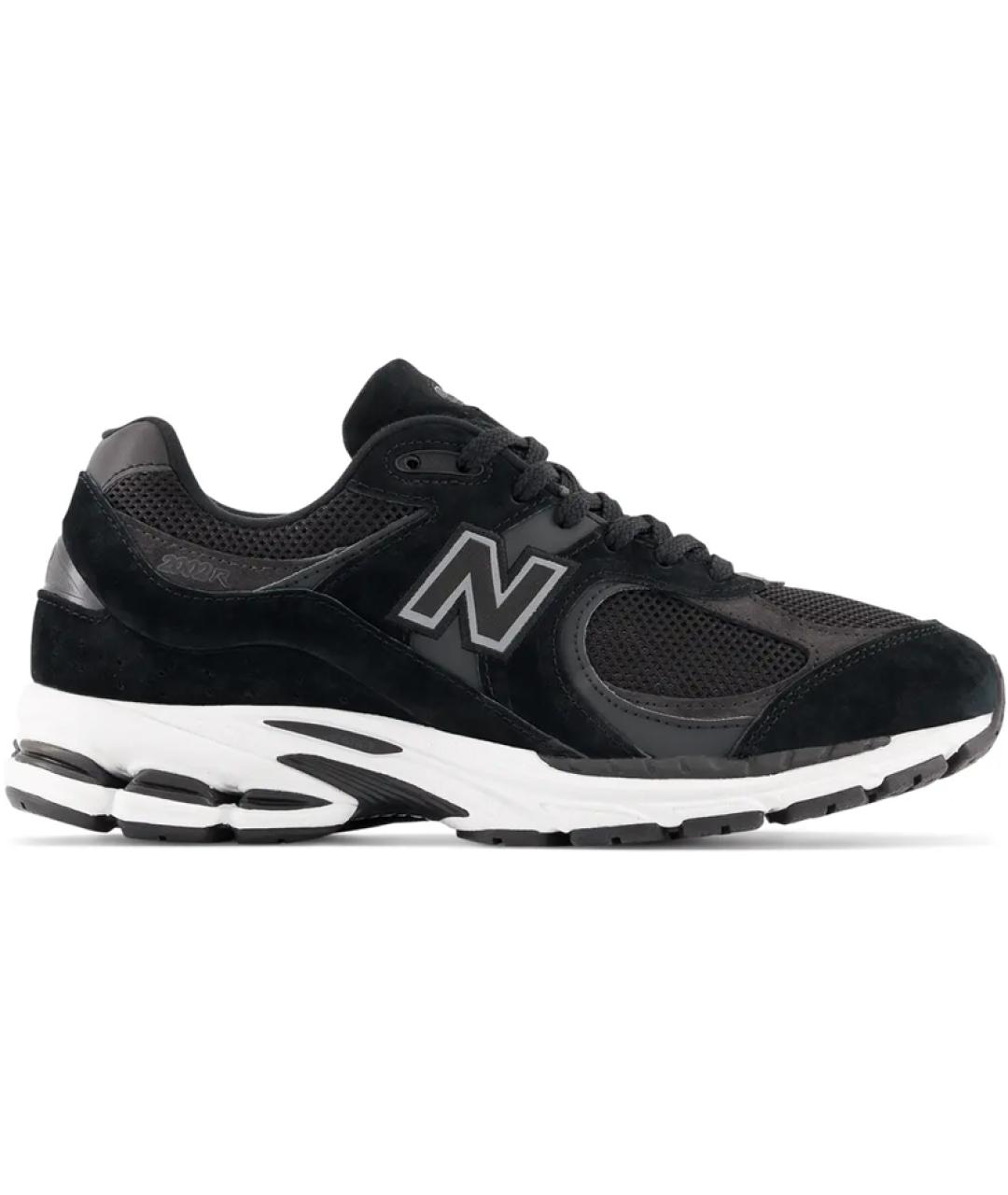 NEW BALANCE Черные кожаные низкие кроссовки / кеды, фото 7