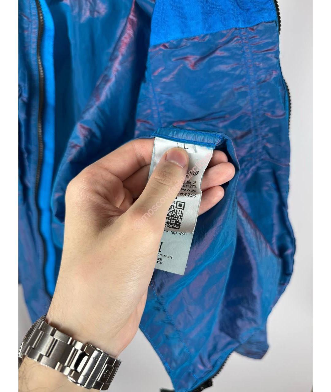 STONE ISLAND Голубая куртка, фото 6