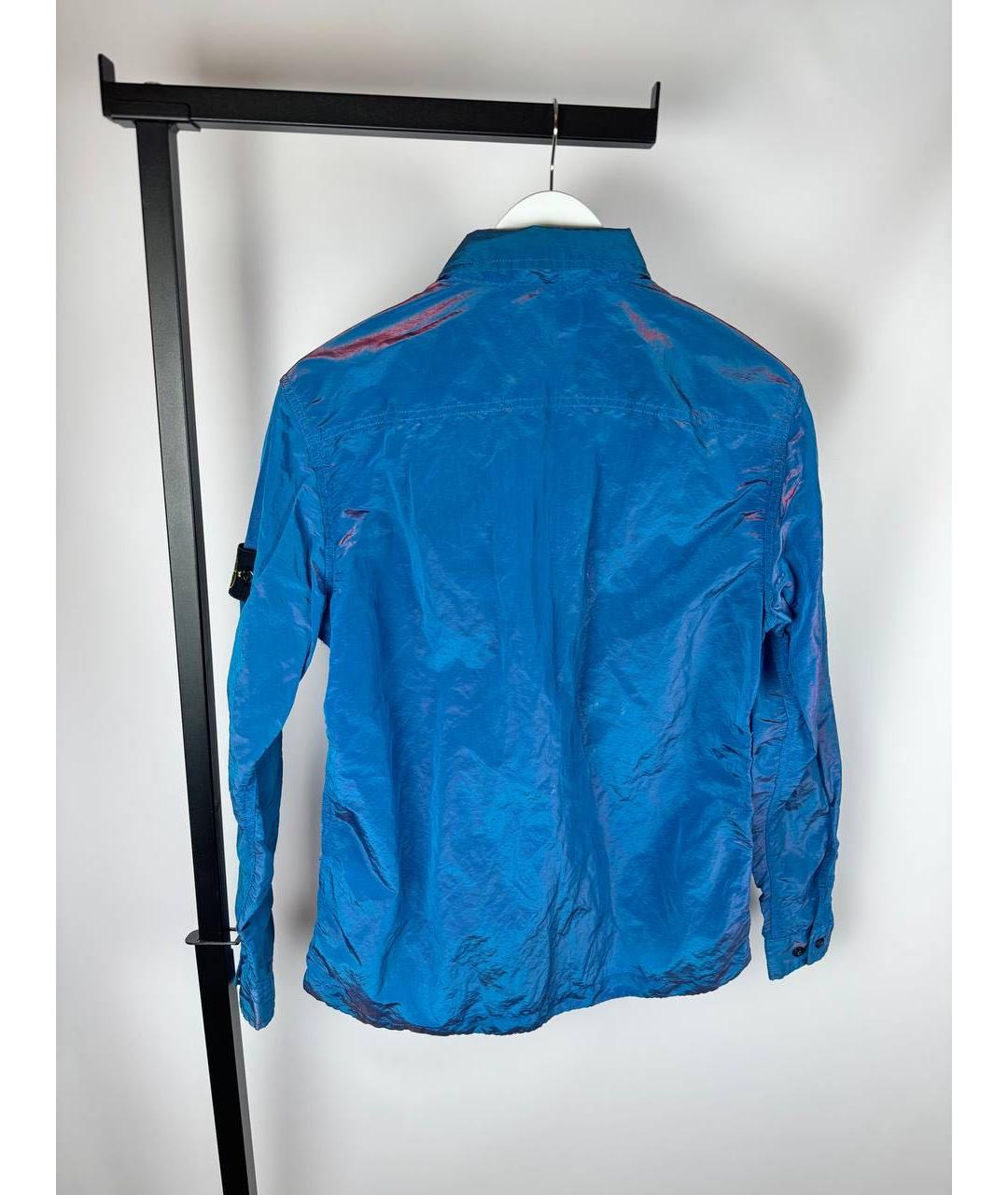 STONE ISLAND Голубая куртка, фото 7