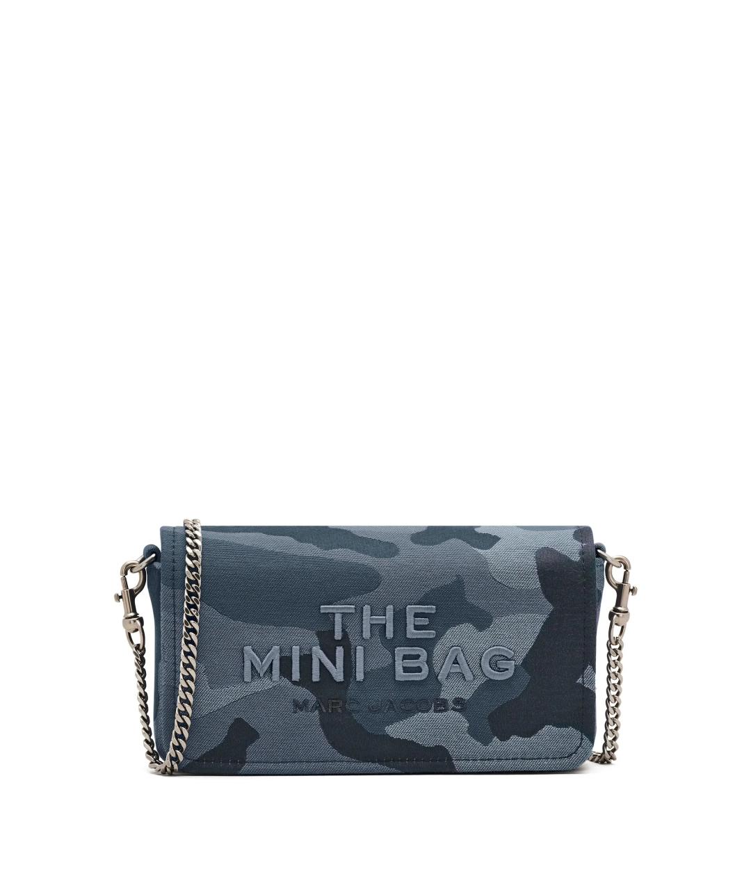 MARC JACOBS Синяя хлопковая сумка через плечо, фото 1