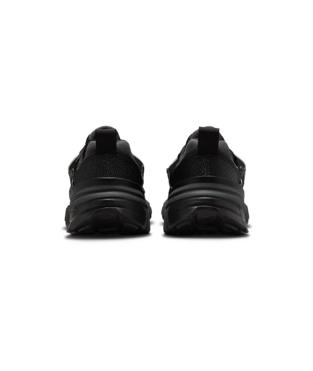NIKE Черные текстильные низкие кроссовки / кеды, фото 4