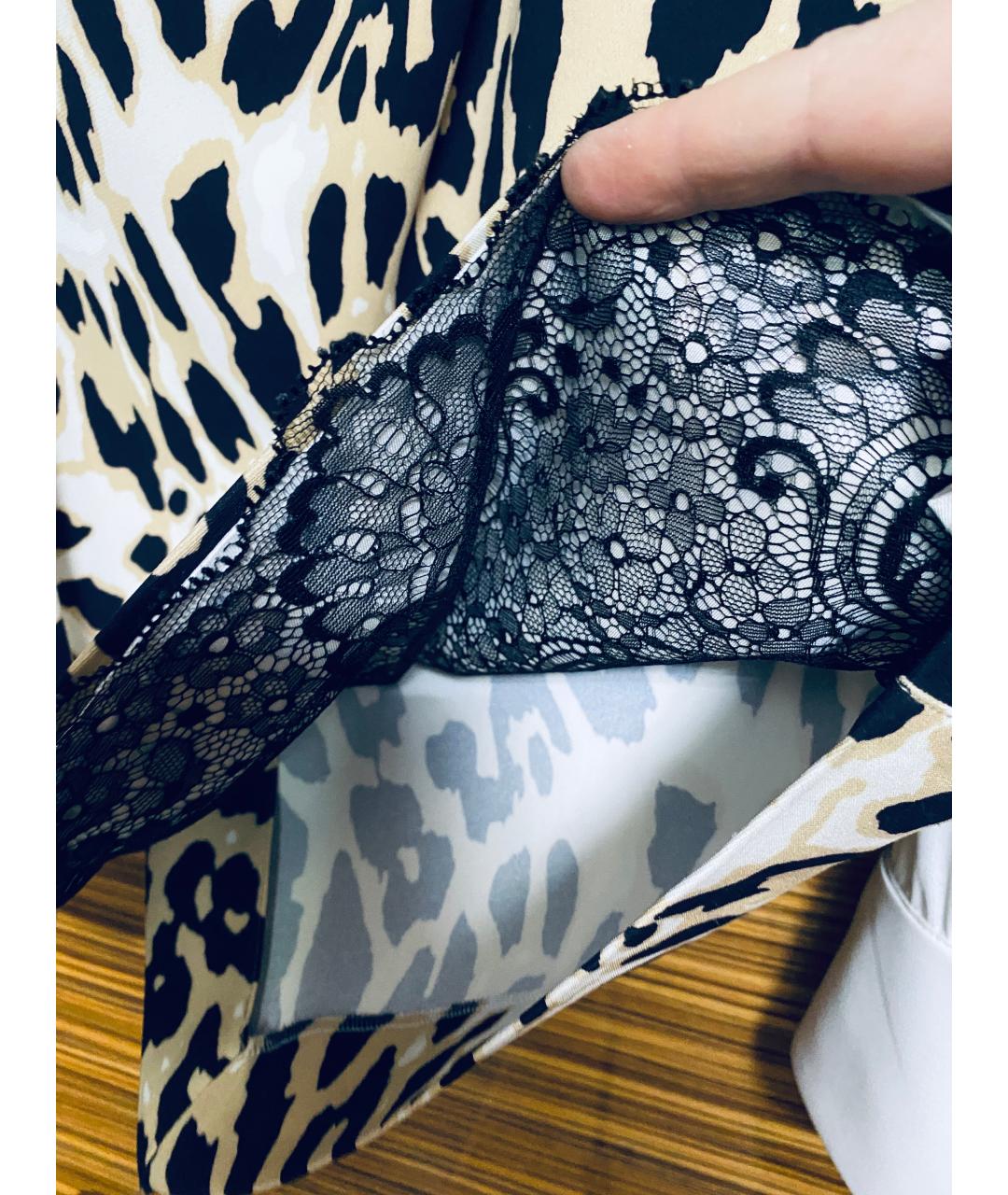 ELISABETTA FRANCHI Мульти вискозный костюм с юбками, фото 5