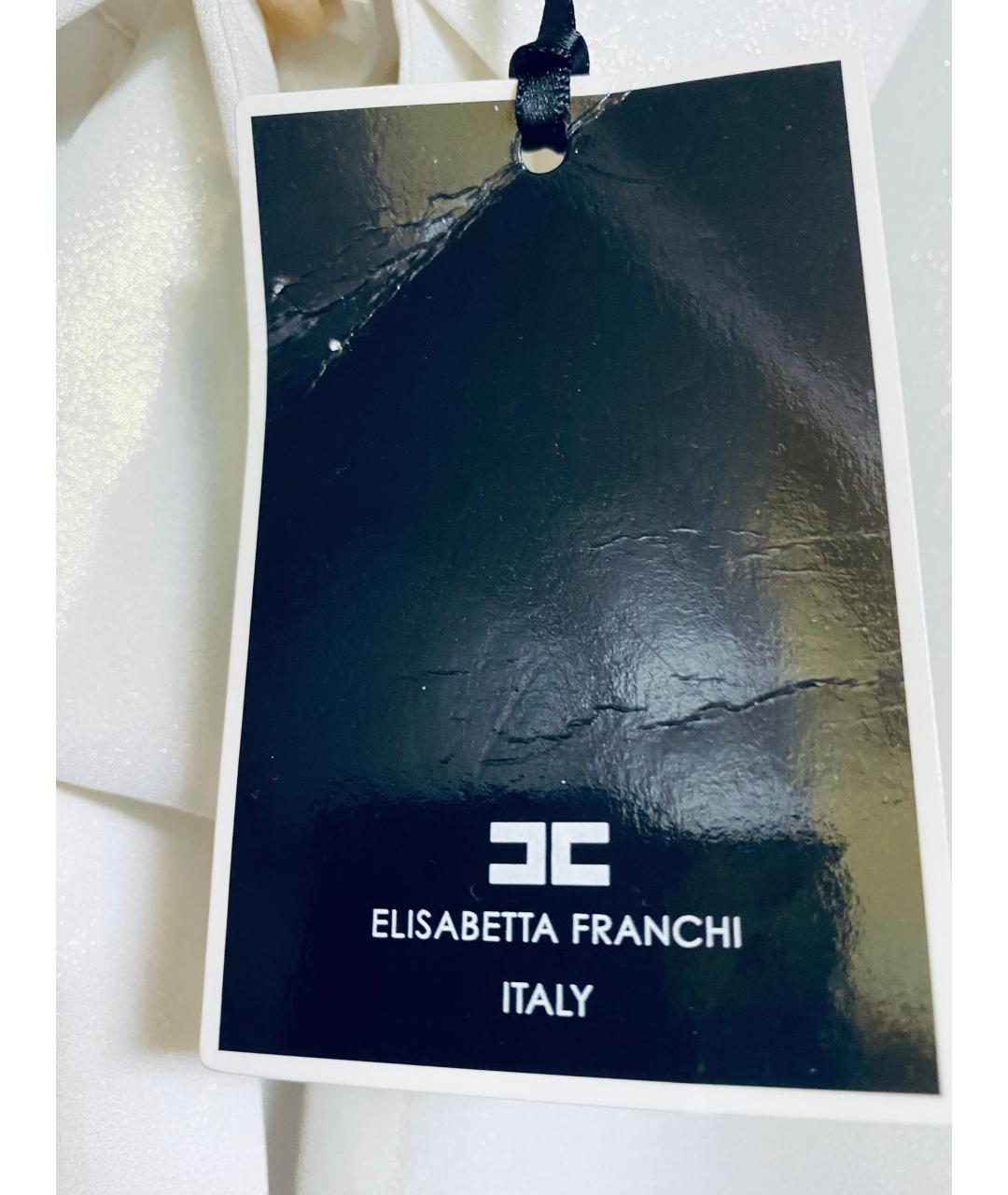 ELISABETTA FRANCHI Мульти вискозный костюм с юбками, фото 4