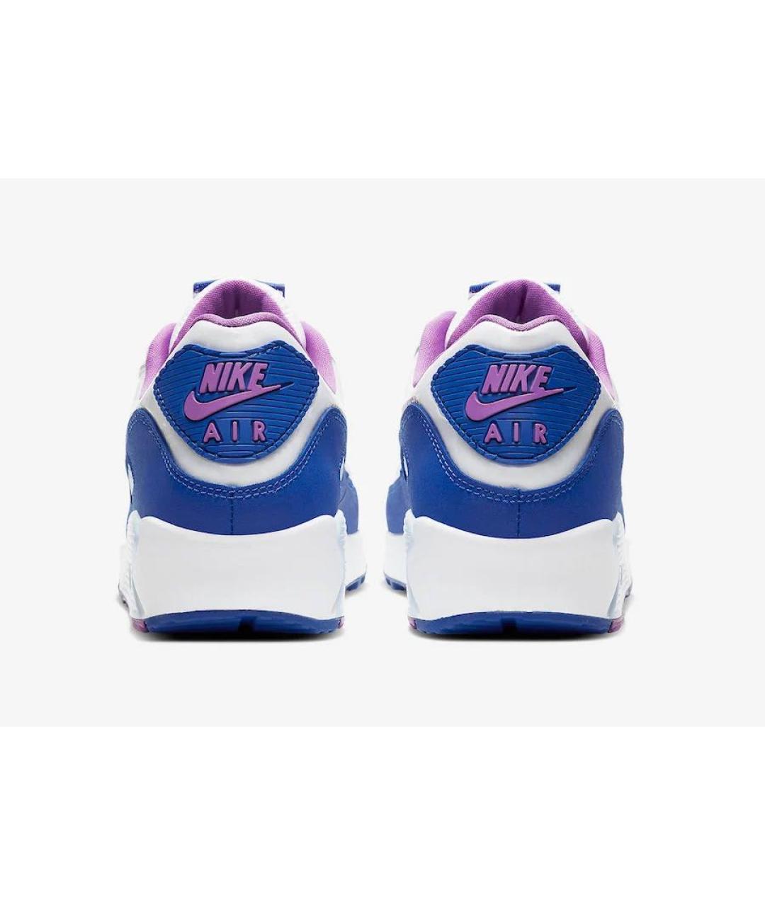 NIKE Белые кожаные низкие кроссовки / кеды, фото 4