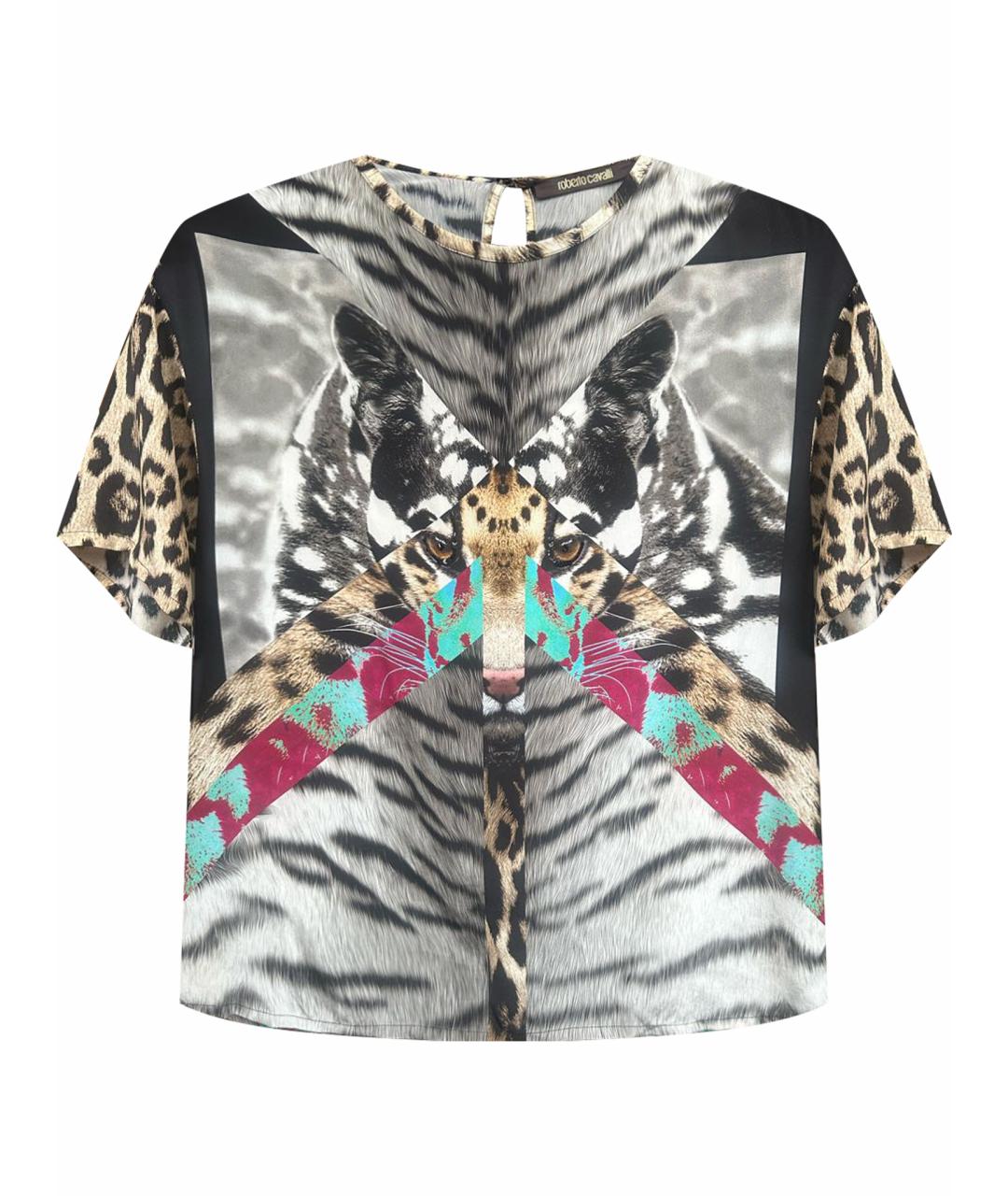 ROBERTO CAVALLI Шелковая блузы, фото 1