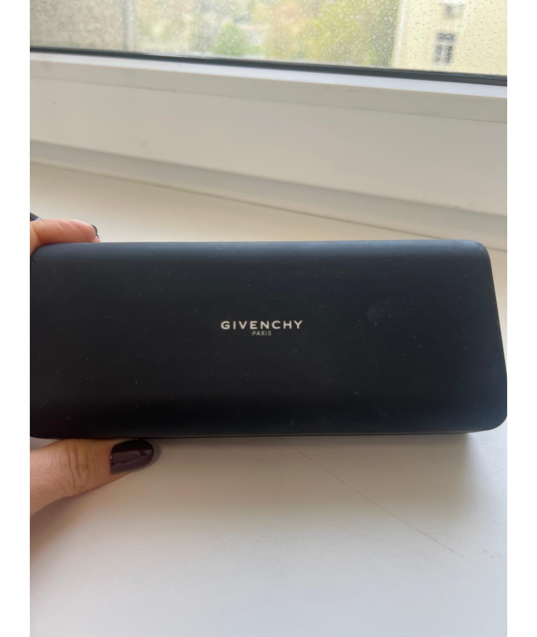 GIVENCHY Коричневые пластиковые солнцезащитные очки, фото 4