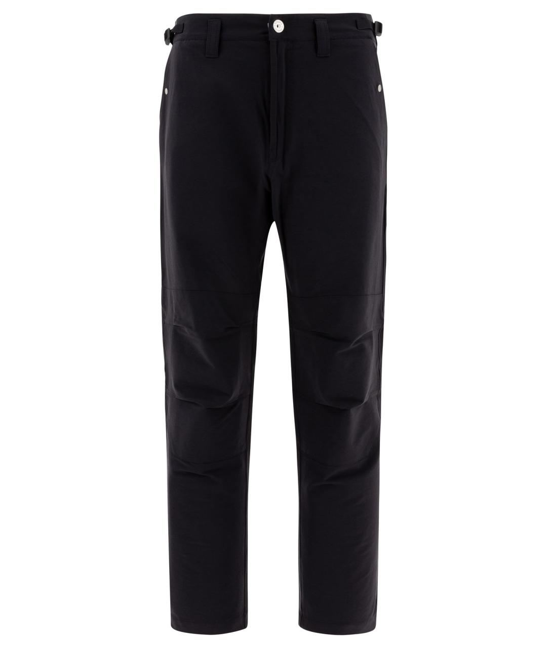 STONE ISLAND Темно-синие шерстяные повседневные брюки, фото 1