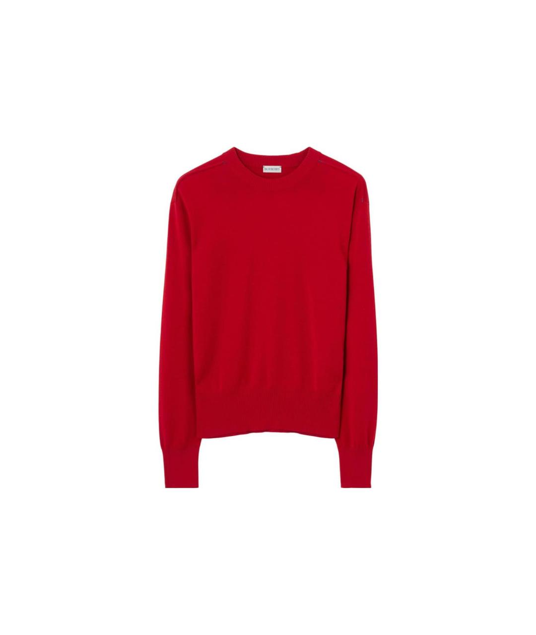 BURBERRY Красный джемпер / свитер, фото 1