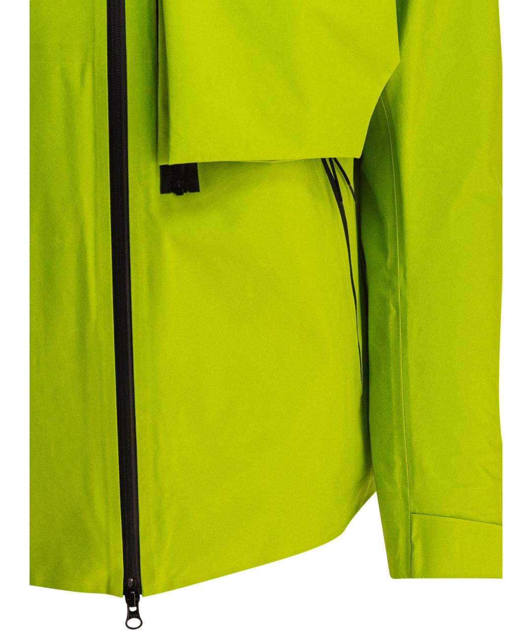 STONE ISLAND Зеленая полиэстеровая куртка, фото 4