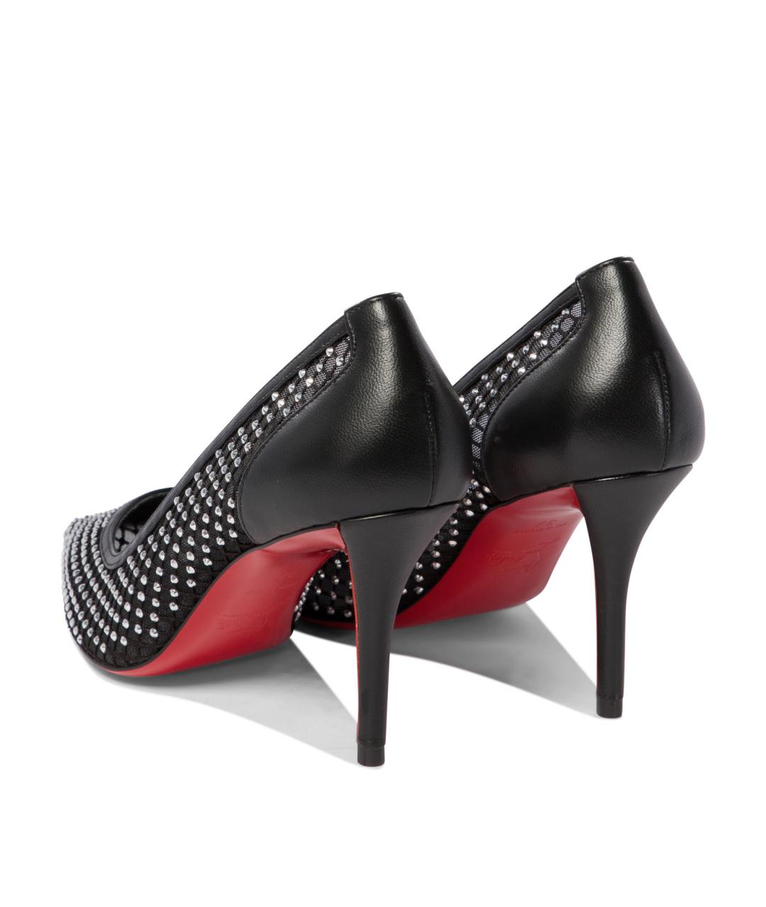 CHRISTIAN LOUBOUTIN Черные туфли, фото 4