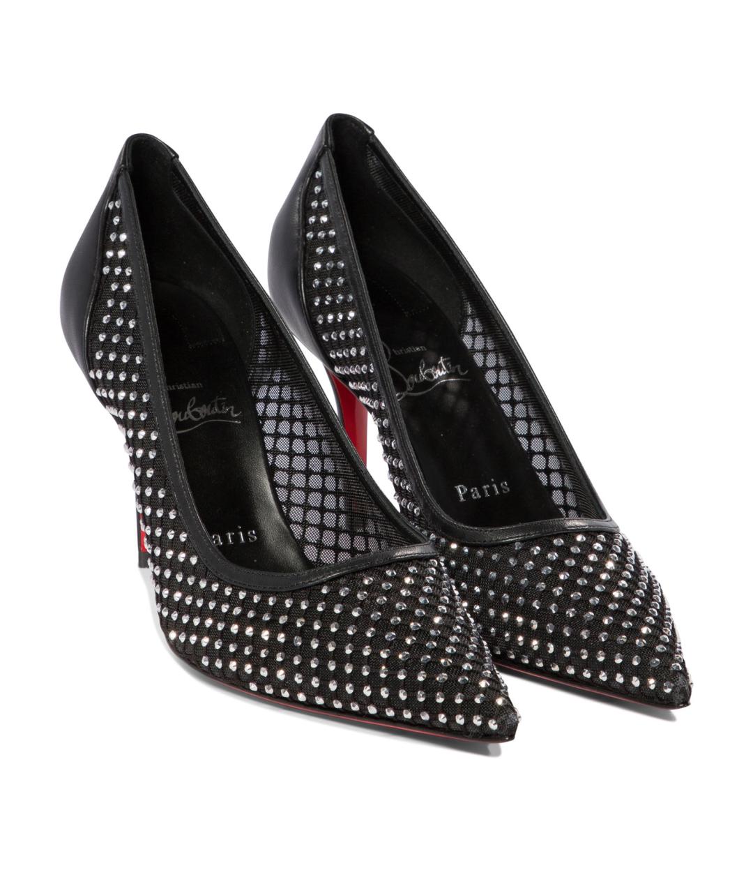 CHRISTIAN LOUBOUTIN Черные туфли, фото 2