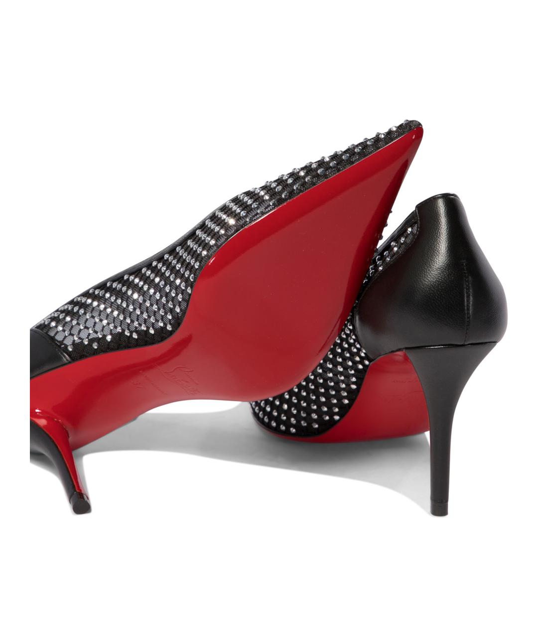 CHRISTIAN LOUBOUTIN Черные туфли, фото 5