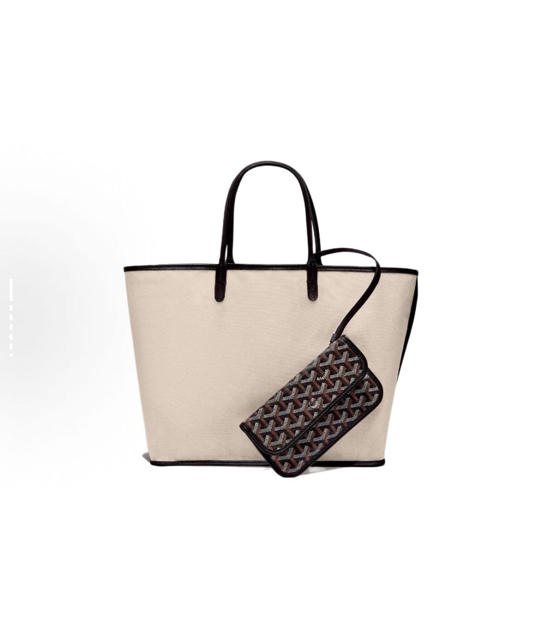GOYARD Черная сумка тоут, фото 3
