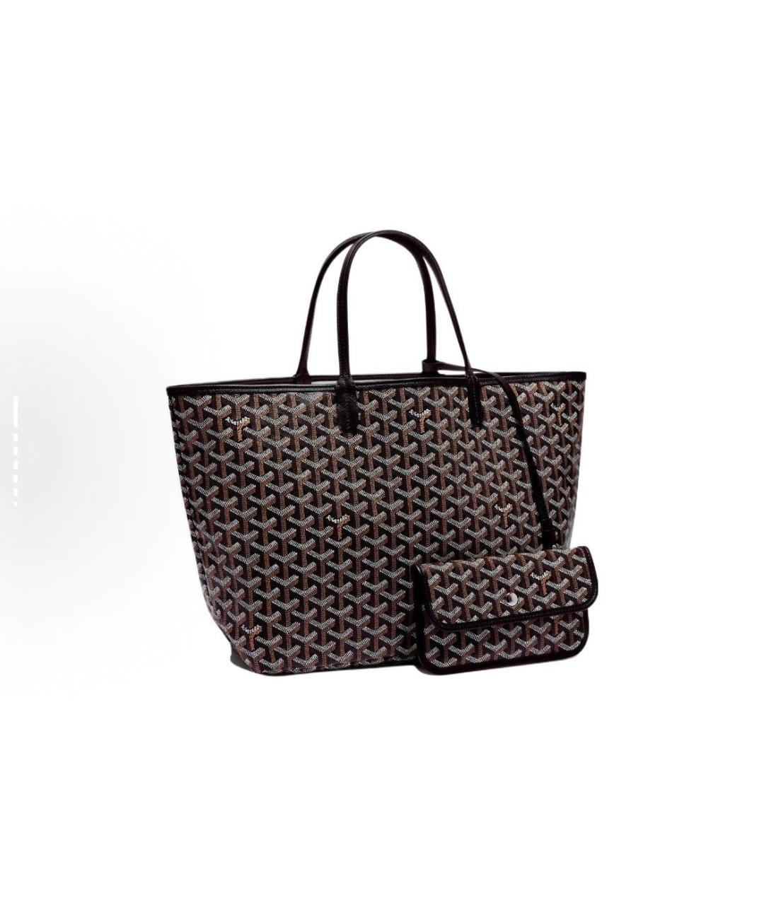 GOYARD Черная сумка тоут, фото 7