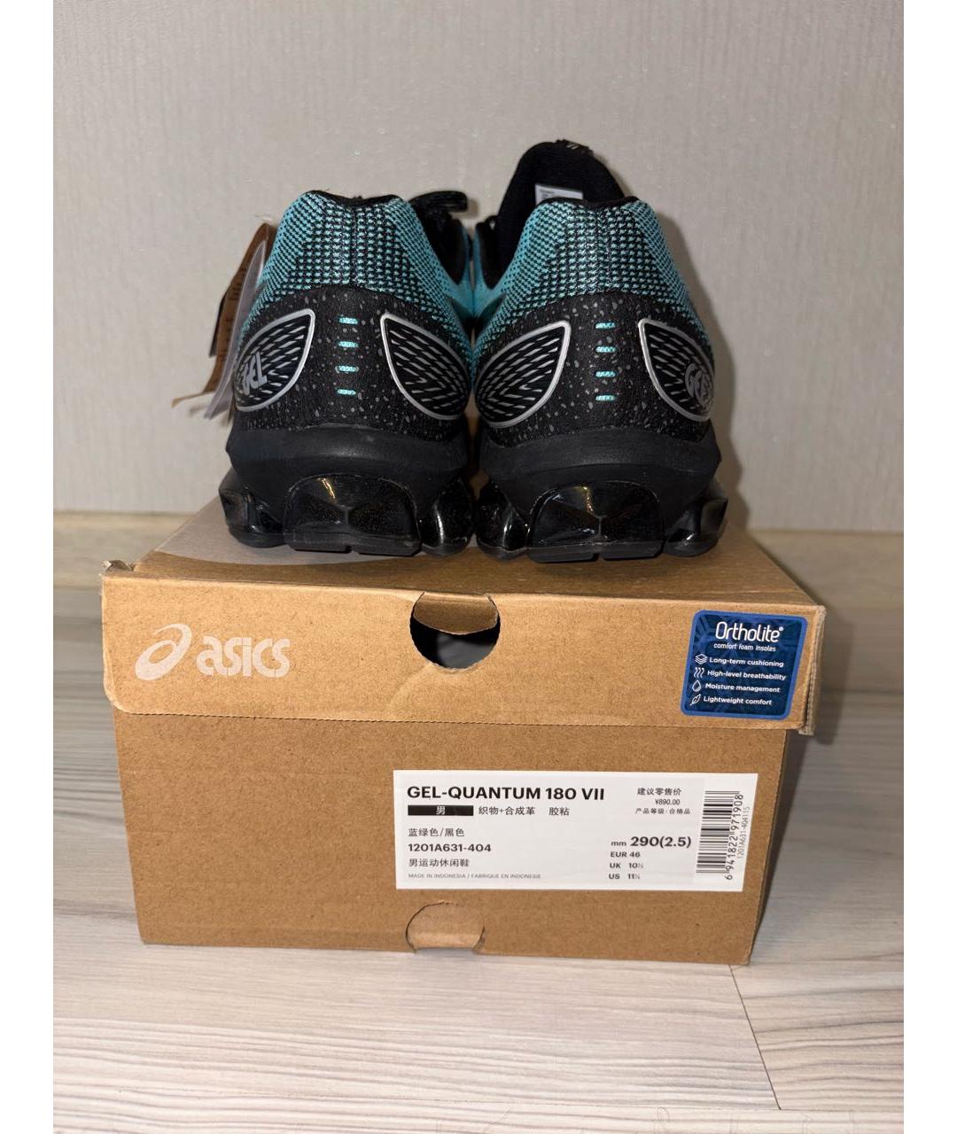 ASICS Темно-синие низкие кроссовки / кеды, фото 4