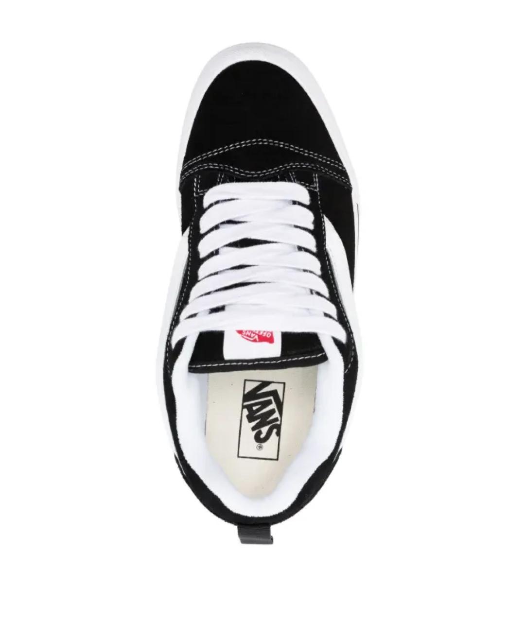 VANS Черные текстильные низкие кроссовки / кеды, фото 3