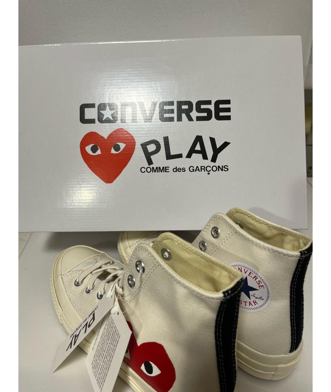 CONVERSE Белые кеды, фото 5