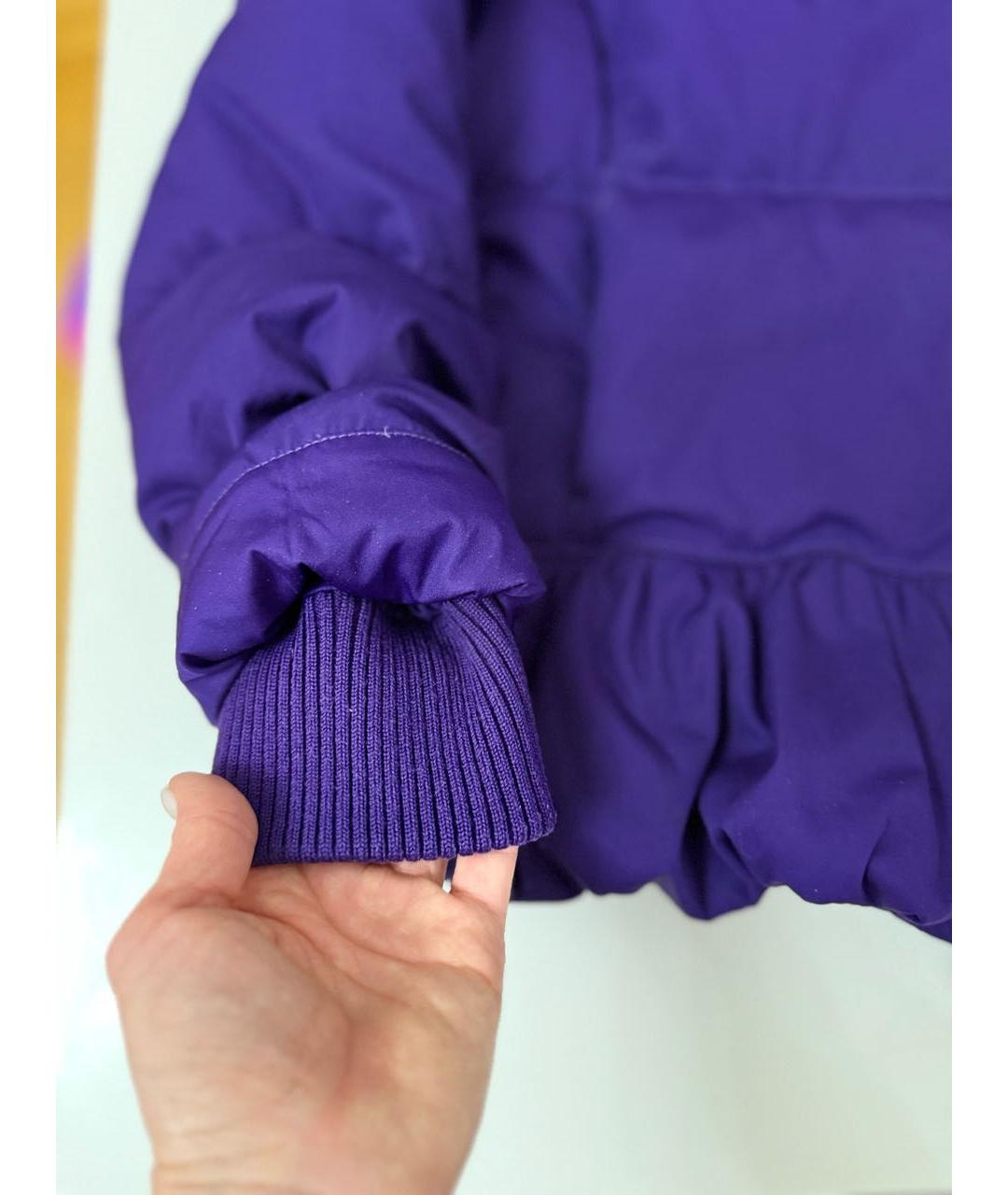 RALPH LAUREN Фиолетовый пуховик, фото 4