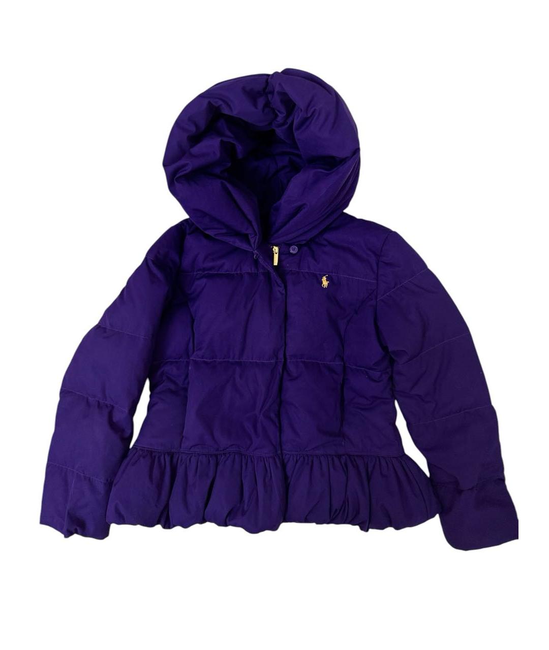 RALPH LAUREN Фиолетовый пуховик, фото 6