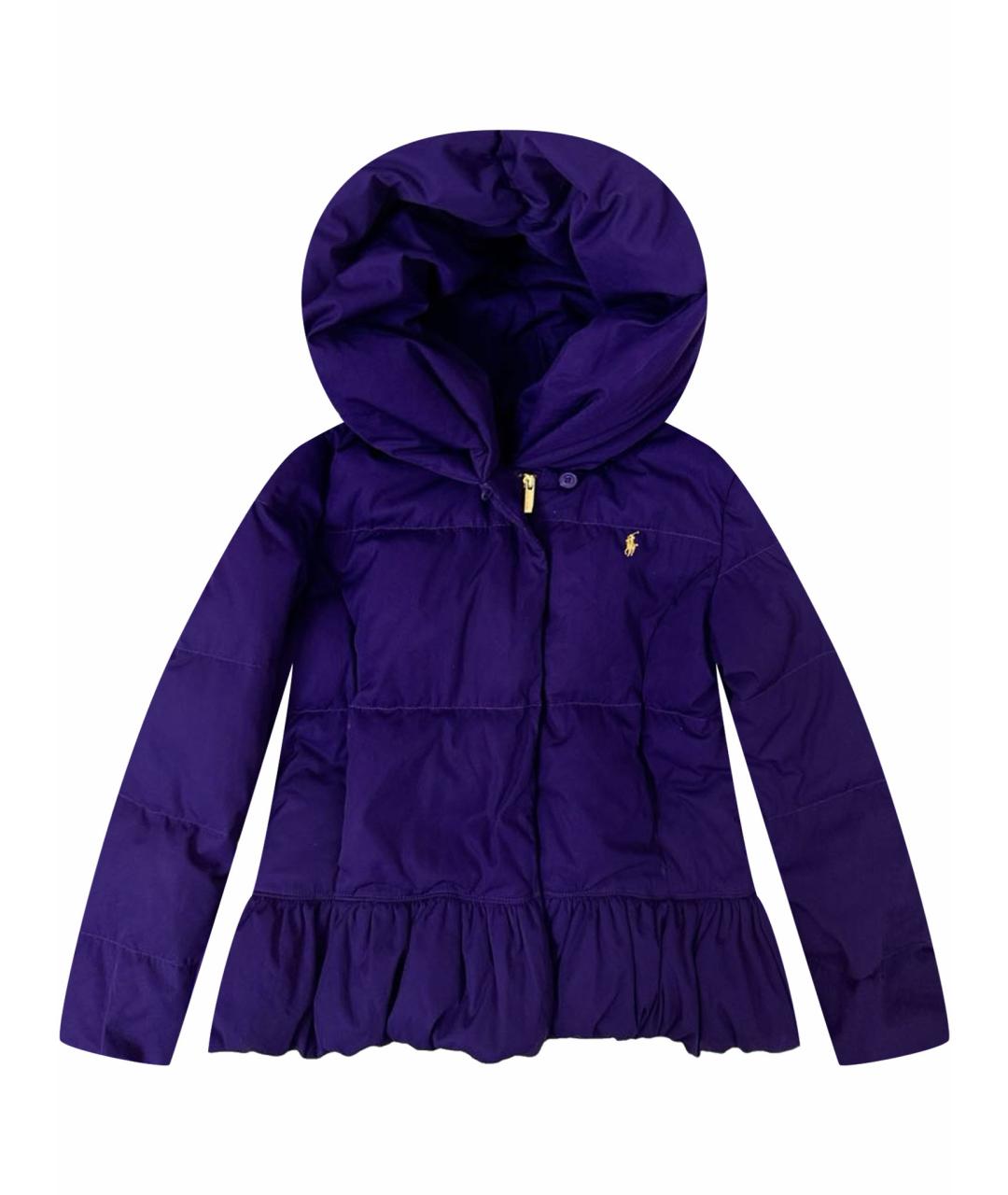 RALPH LAUREN Фиолетовый пуховик, фото 1