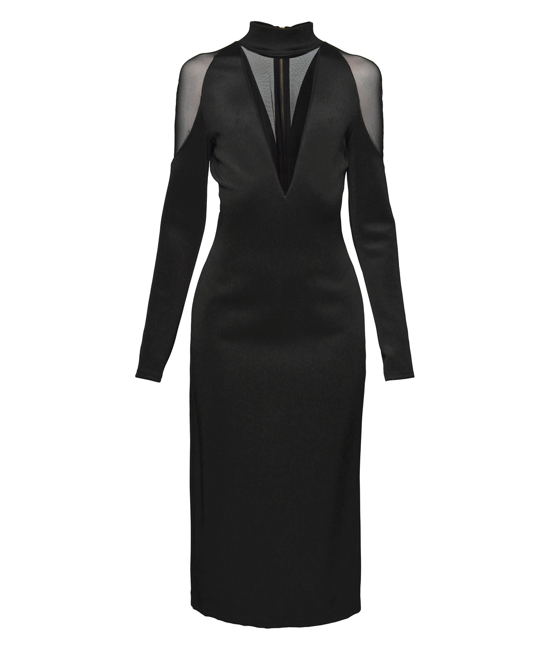 BALMAIN Черное повседневное платье, фото 1