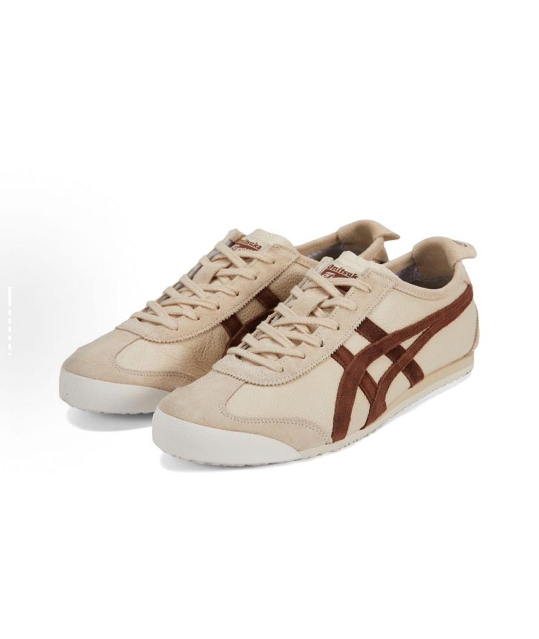 ONITSUKA TIGER Бежевые кроссовки, фото 4