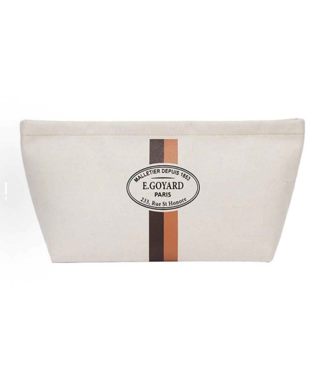 GOYARD Бежевая косметичка, фото 2