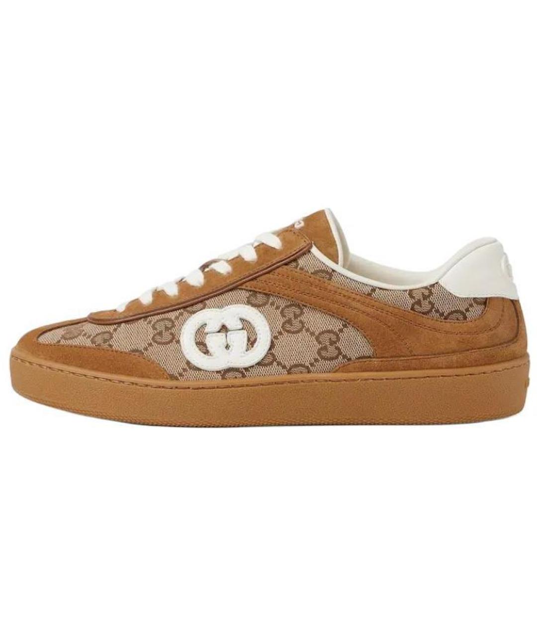 GUCCI Коричневые кроссовки, фото 2