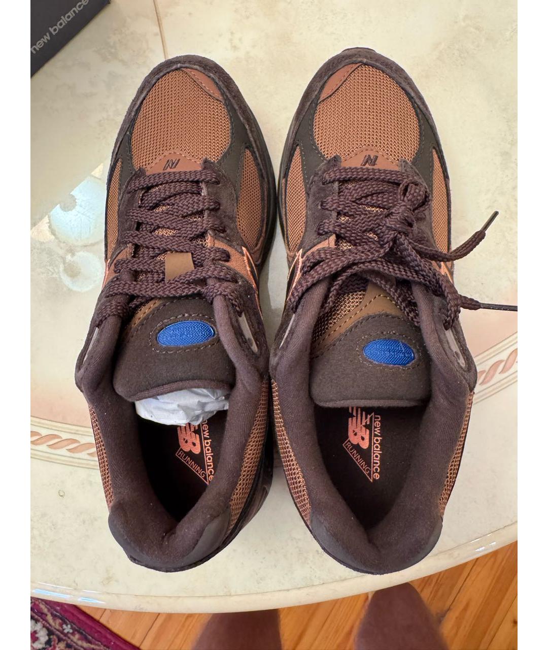 NEW BALANCE Коричневые кроссовки, фото 3