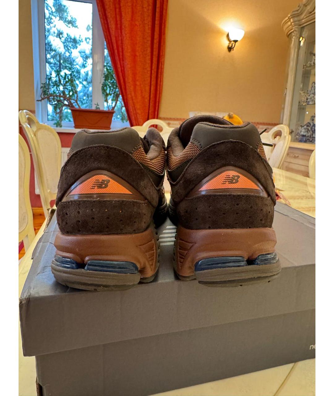 NEW BALANCE Коричневые кроссовки, фото 4