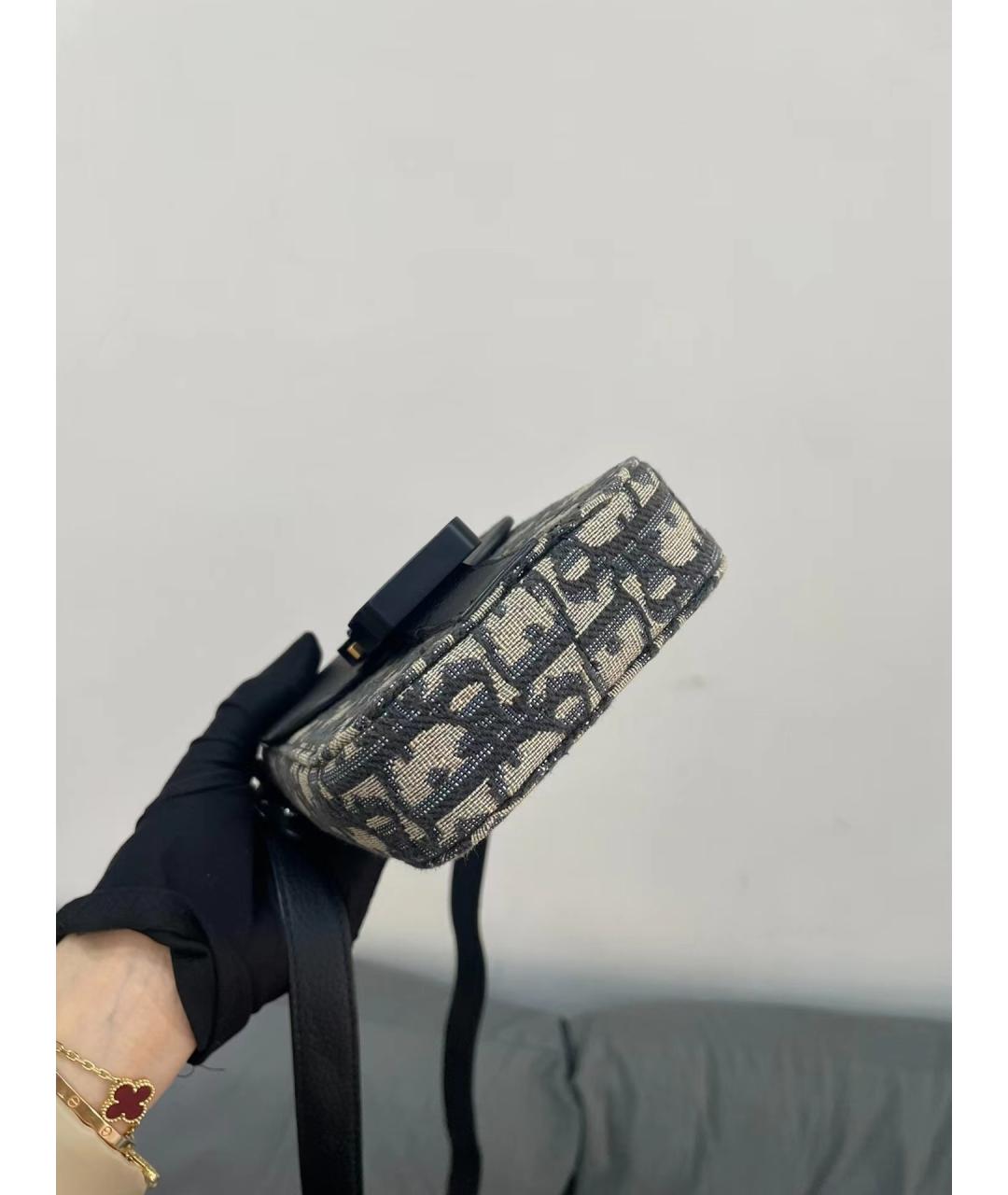 CHRISTIAN DIOR Черная сумка через плечо, фото 3