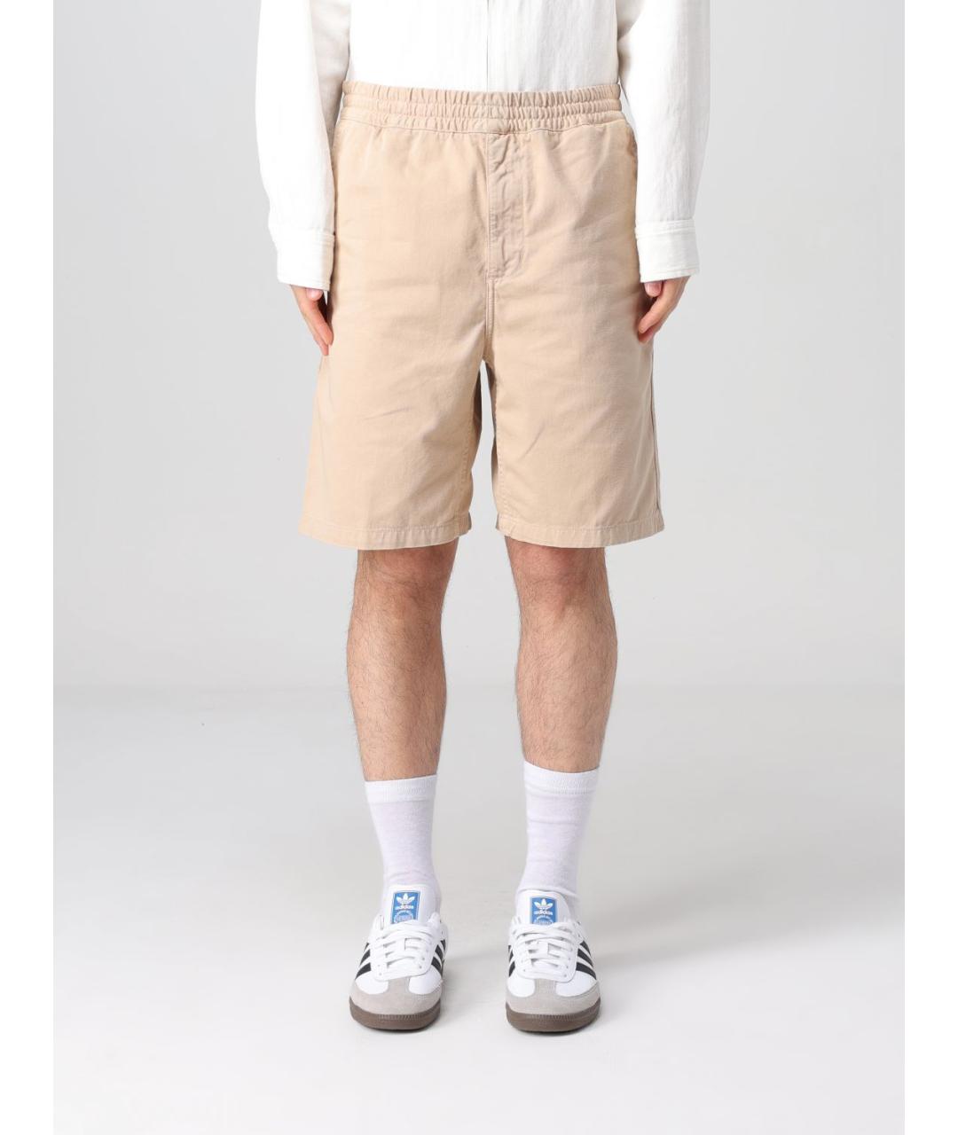 CARHARTT WIP Бежевые шорты, фото 2