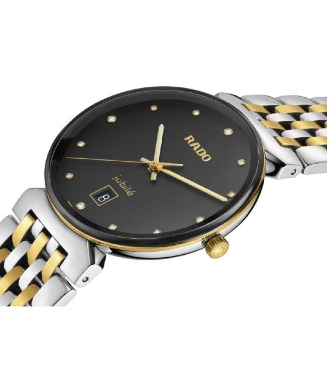 RADO Черные часы, фото 4