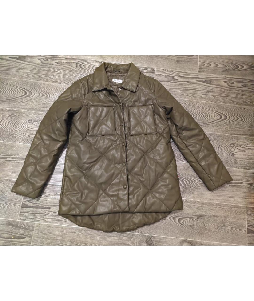 CALVIN KLEIN Хаки куртка, фото 4