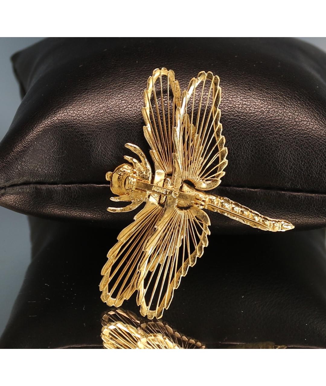 MONET Золотая металлическая булавка / брошь, фото 6