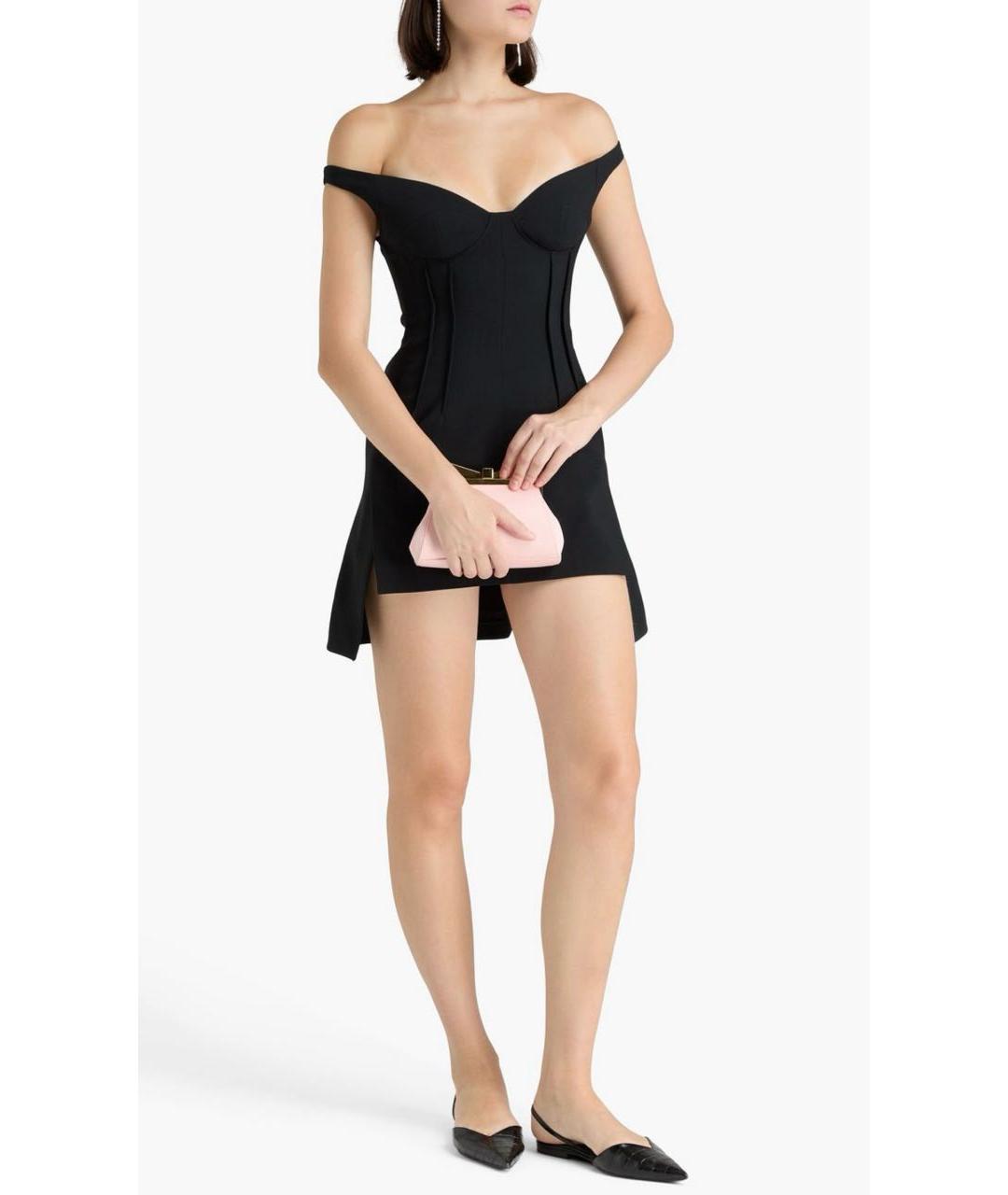 DAVID KOMA Черное коктейльное платье, фото 6