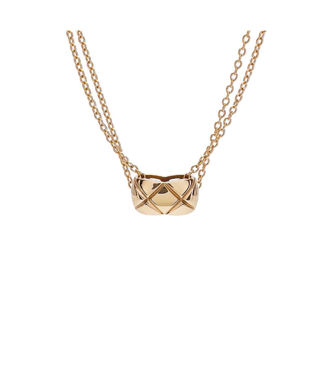 CHANEL Золотая подвеска из желтого золота, фото 1