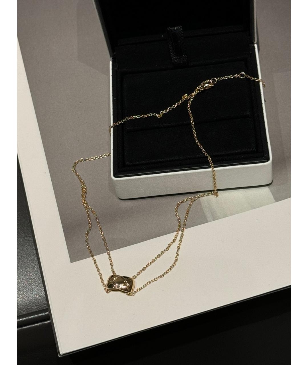 CHANEL Золотая подвеска из желтого золота, фото 4