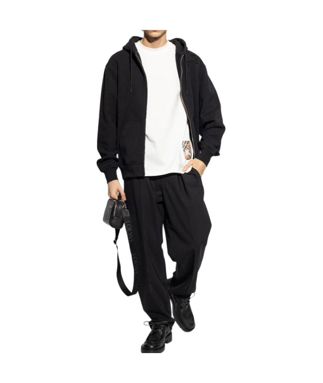 BURBERRY Черная куртка, фото 2