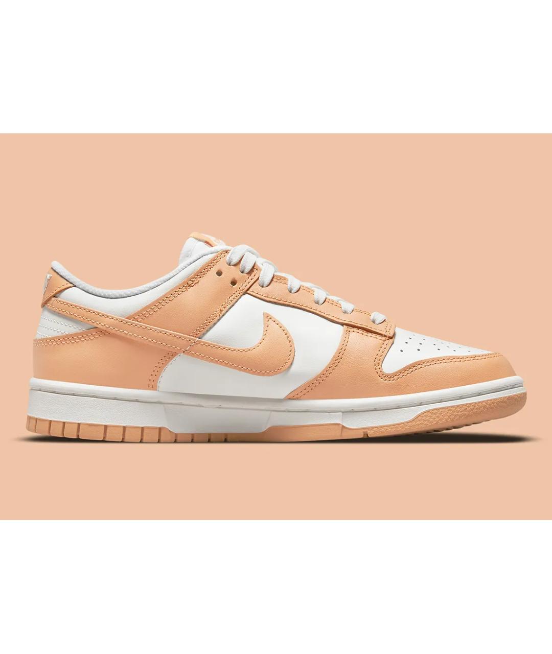 NIKE Бежевые кожаные кроссовки, фото 6