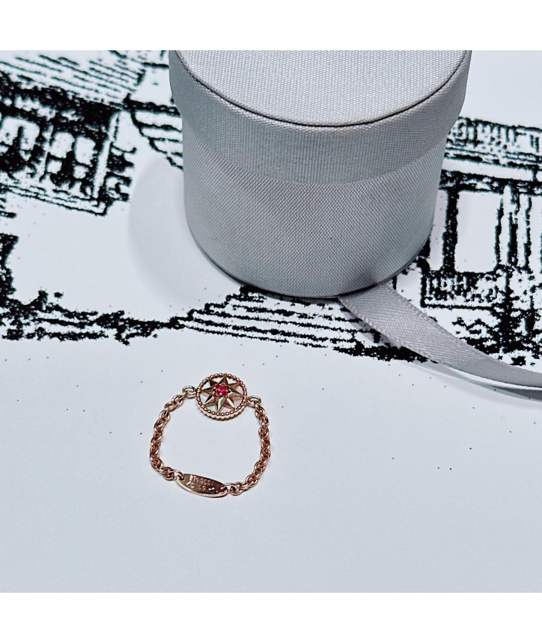 CHRISTIAN DIOR Золотое кольцо из розового золота, фото 6