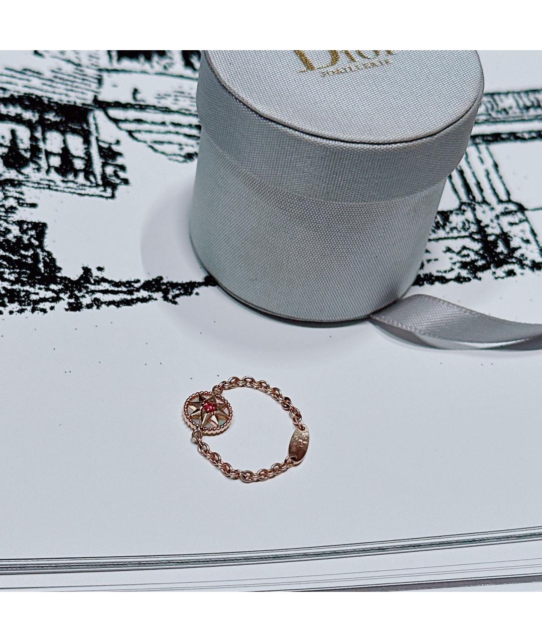 CHRISTIAN DIOR Золотое кольцо из розового золота, фото 2
