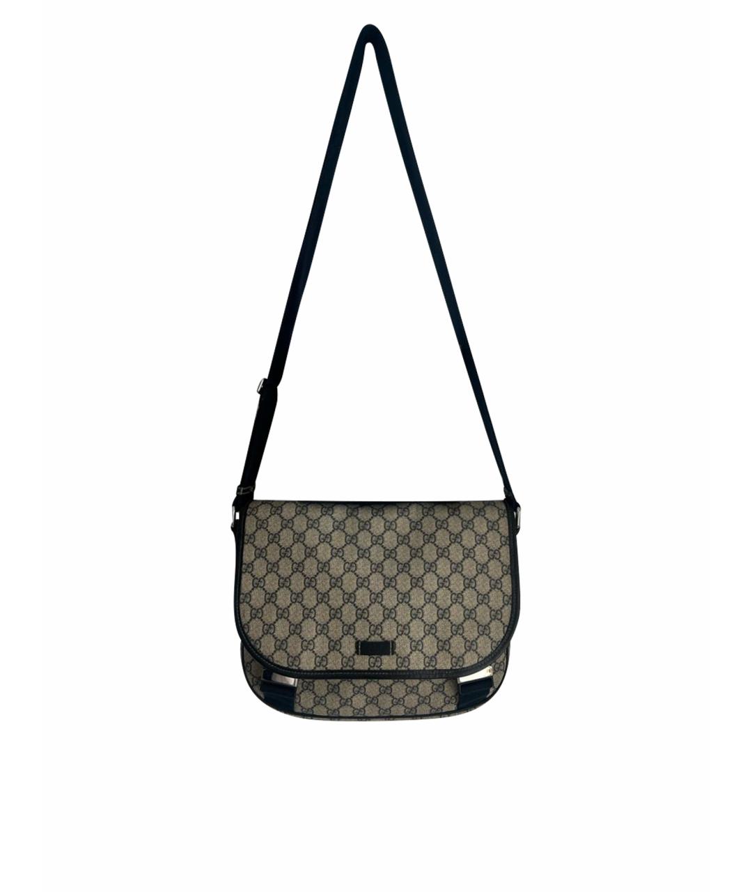 GUCCI Бежевая сумка на плечо, фото 1