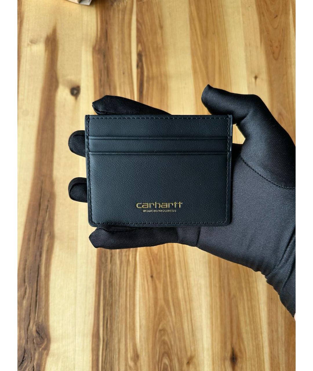 CARHARTT WIP Черный кардхолдер, фото 5