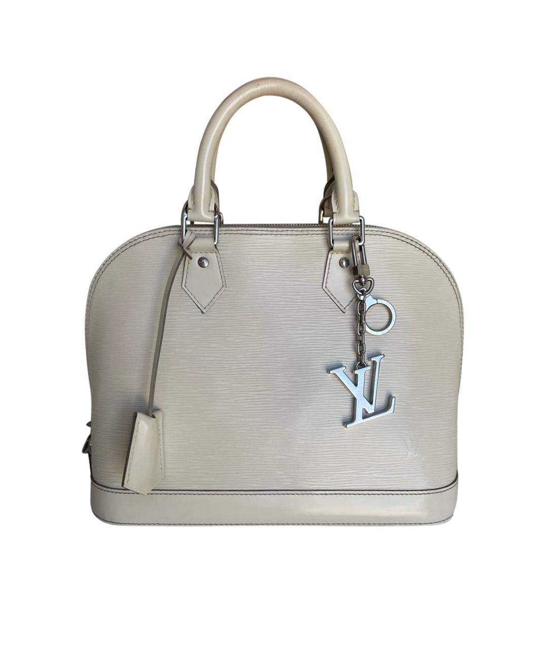 LOUIS VUITTON Кожаная сумка с короткими ручками, фото 1