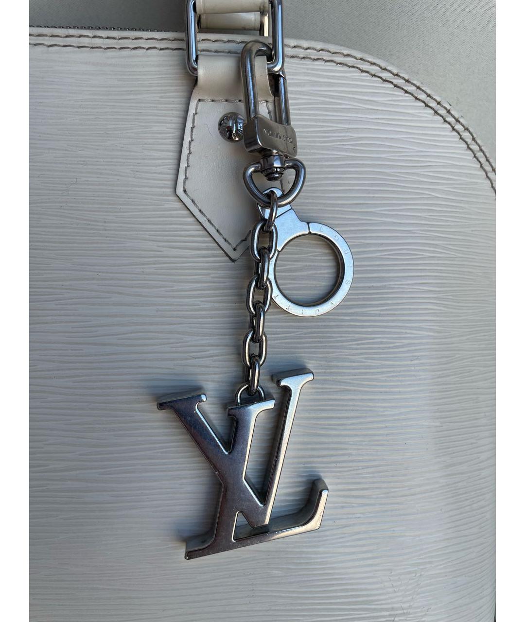 LOUIS VUITTON Кожаная сумка с короткими ручками, фото 7