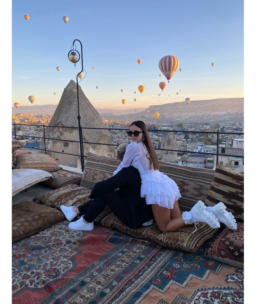 PRADA Белые кожаные ботинки, фото 6