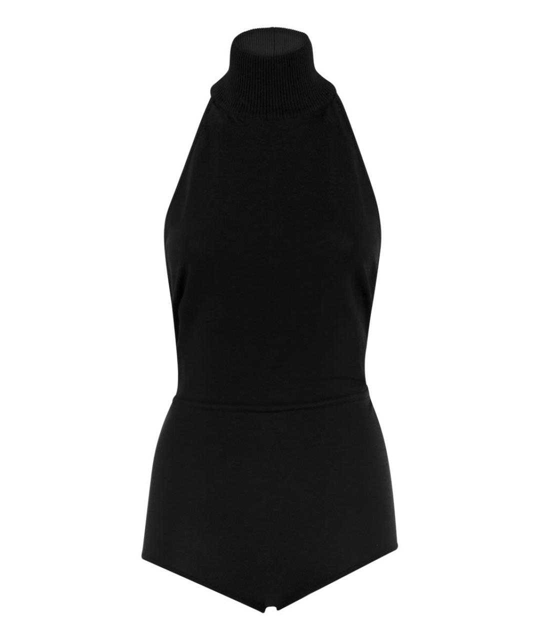MAX MARA Черное вискозное боди, фото 1