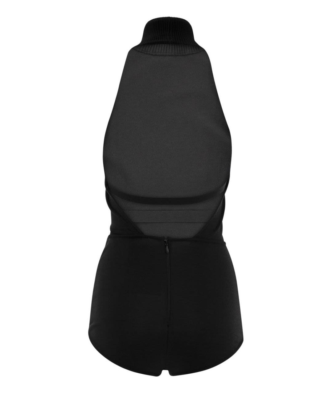 MAX MARA Черное вискозное боди, фото 2